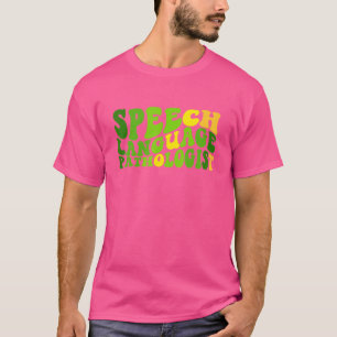 Camiseta Patologista Boho Retro Speech Thech