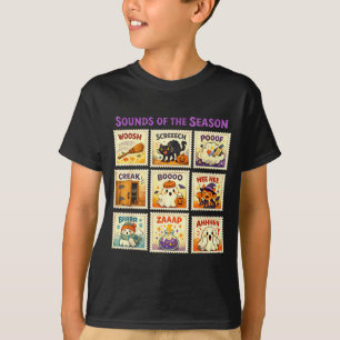 Camiseta patologista da fala da linguagem do Halloween sons