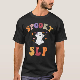 Camiseta Patologista da Língua de Discurso do Halloween Spo