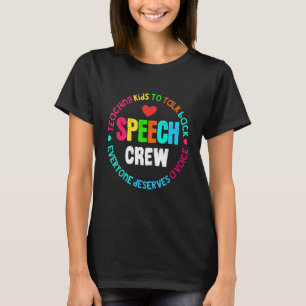 Camiseta Patologista Da Língua De Voz Fala Terapia Da Tripu