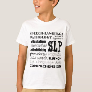 Camiseta Patologista da língua do discurso