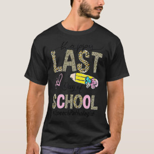 Camiseta Patologista Da Língua Do Discurso Feliz Dia Passad