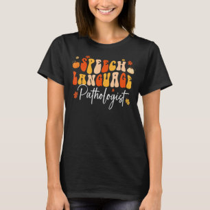 Camiseta Patologista da Língua Falada da Terapia de Voz Ret