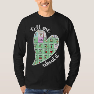 Camiseta Patologista da Linguagem da Fala do Coração Palavr