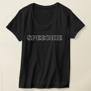 Camiseta Patologista de Fala SPEECHIE Slp,Patologista de Fa