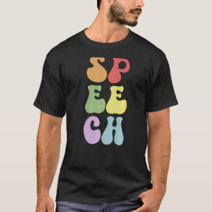 Camiseta Patologista de Língua de Voz de Groovy SLP Premium