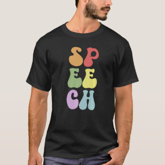 Camiseta Patologista de Língua de Voz de Groovy SLP Premium