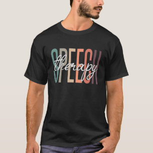 Camiseta Patologista de Língua de Voz do SLP Pat de Terapia