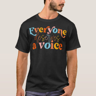 Camiseta Patologista de Língua Falada Dar a Todos Merece