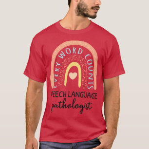 Camiseta Patologista de Língua Falada II Cada Palavra Conta
