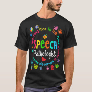 Camiseta Patologista de Língua Falante do Patologista de Di