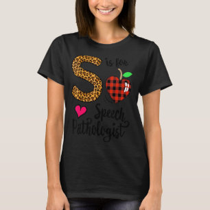 Camiseta Patologista de Língua Falante do Patologista de Di