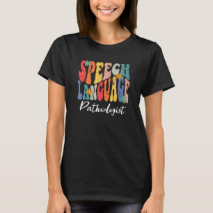 Camiseta Patologista de Língua Falante SLP Fala Terapia