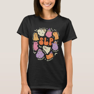 Camiseta Patologista do discurso terapêutico Halloween