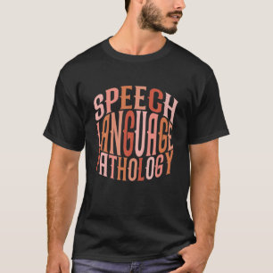 Camiseta Patologista do idioma falante SLP Natal Ugly Paj