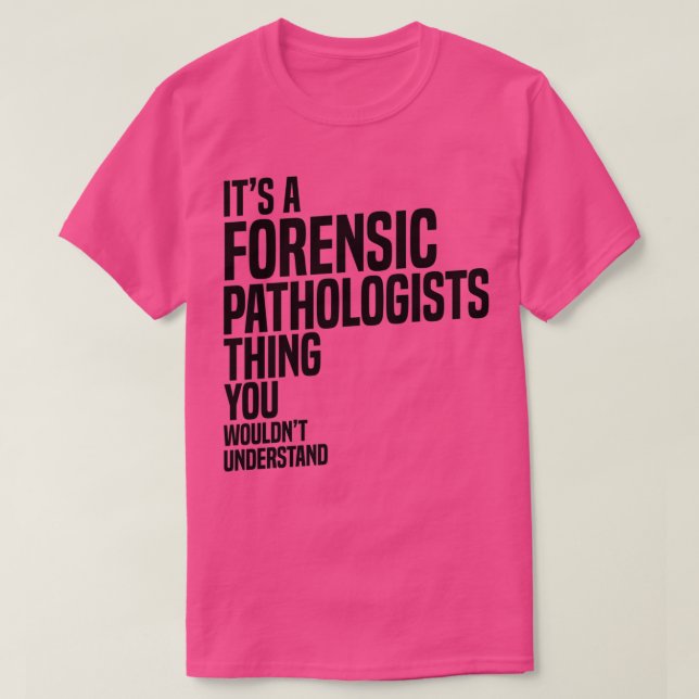 Camiseta Patologistas forenses (Frente do Design)
