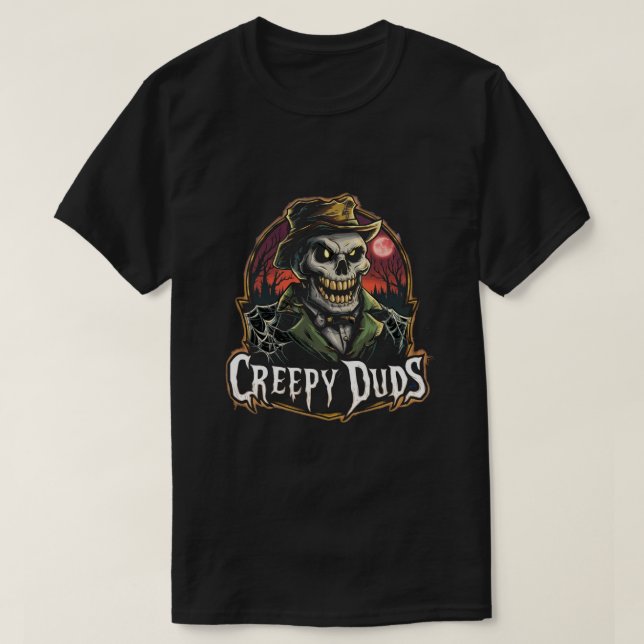 Camiseta Patos assustadores (Frente do Design)