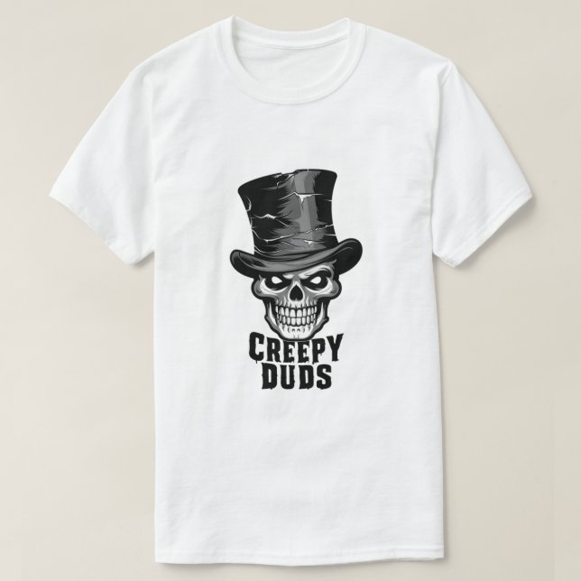 Camiseta Patos assustadores (Frente do Design)
