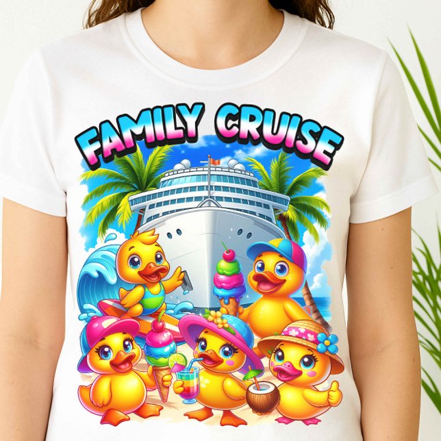 Camiseta Patos Cruzeiros Familiares (Criador carregado)