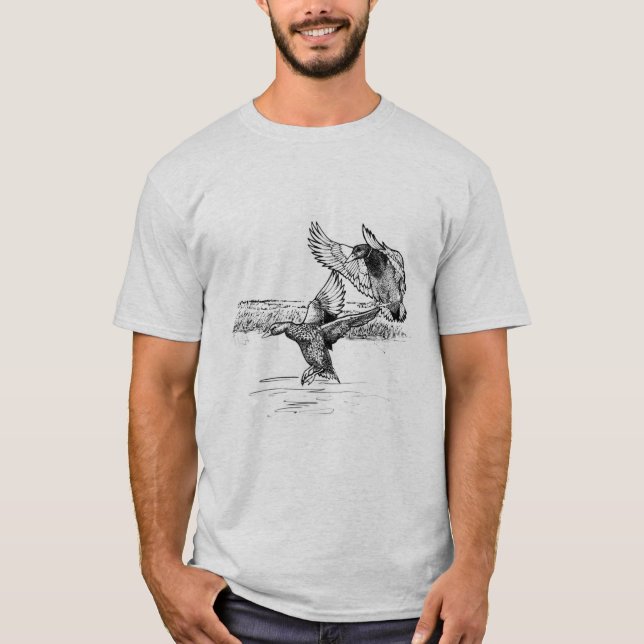 Camiseta Patos da aterragem (Frente)