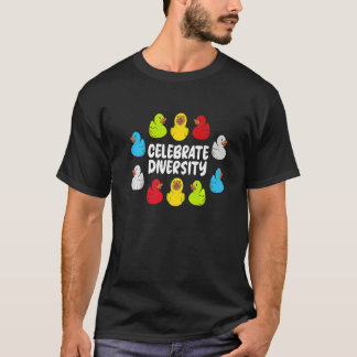 Camiseta Patos de borracha celebram prêmio de diversidade