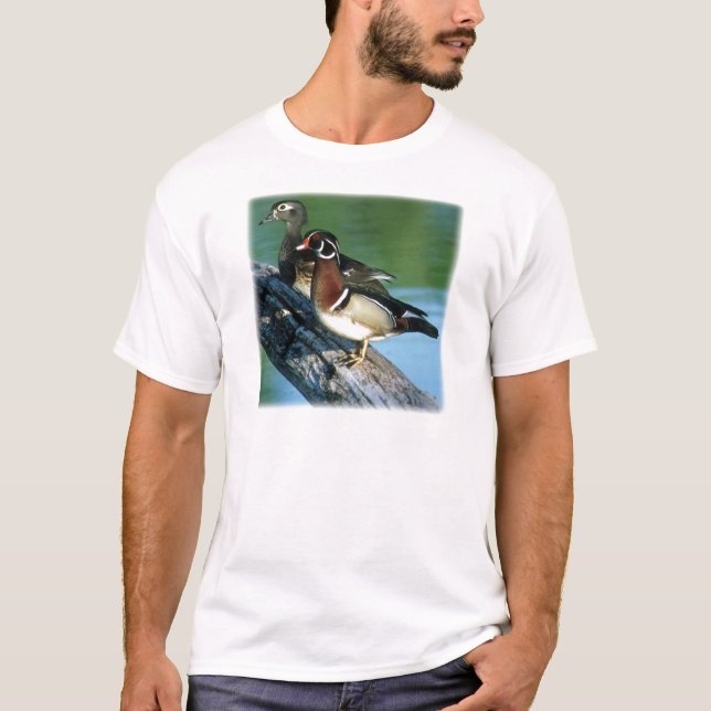 Camiseta Patos de madeira (Frente)
