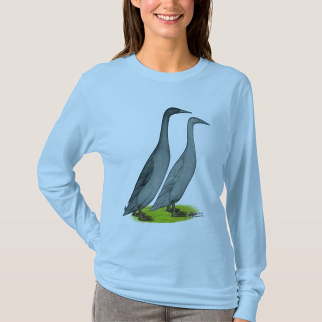 Camiseta Patos do corredor azul (Frente)