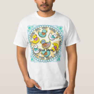 Camiseta Patos Em Uma Fila