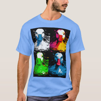 Camiseta Patos Engraçados Homens-Gansos Crianças Mulheres E