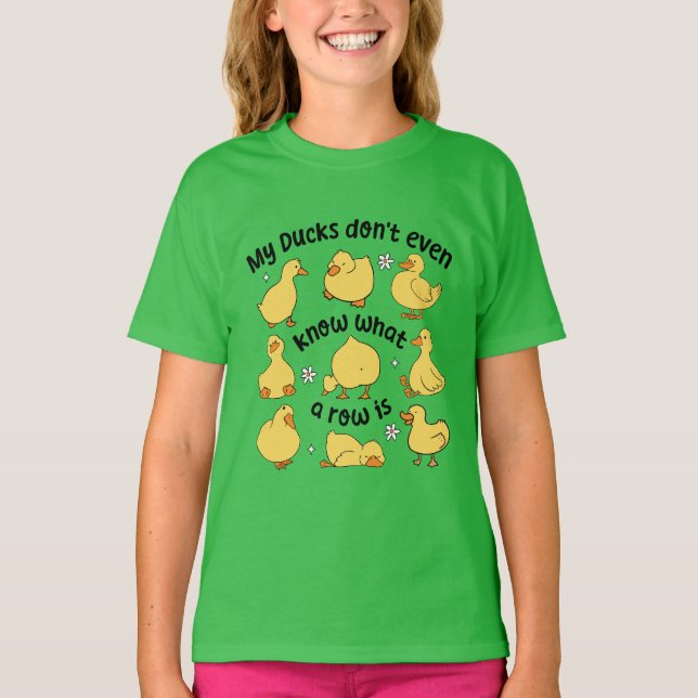 Camiseta Patos Engraçados Sarcástico (Frente)