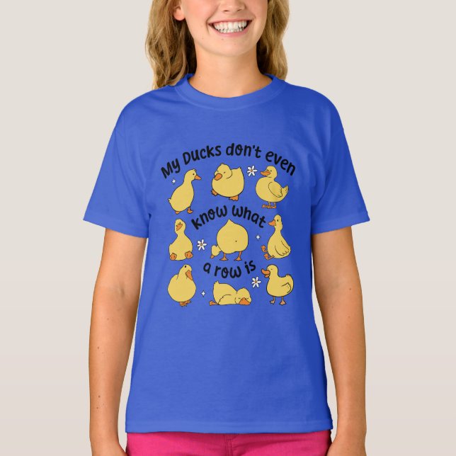 Camiseta Patos Engraçados Sarcástico (Frente)
