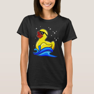 Camiseta Patos legal Óculos Solares Pato de Borracha Ducky