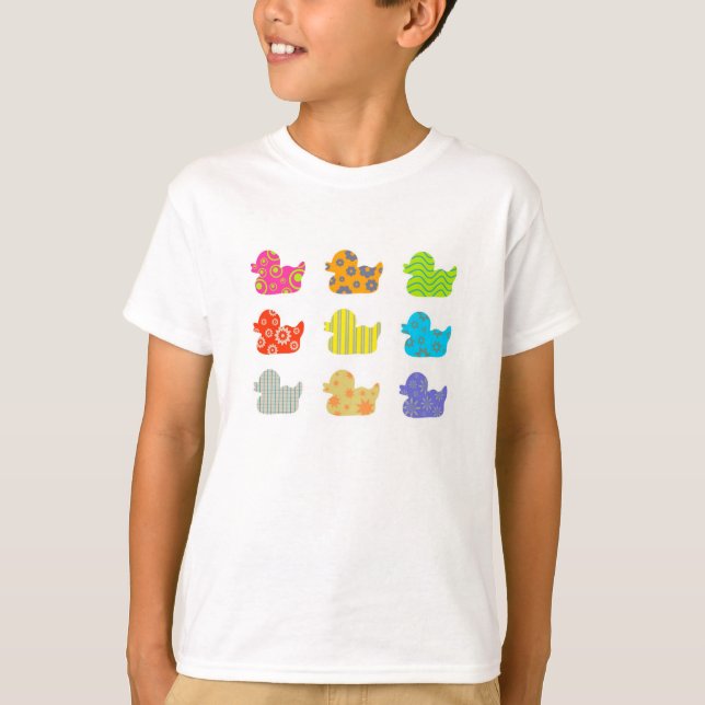 Camiseta Patos modelados (Frente)