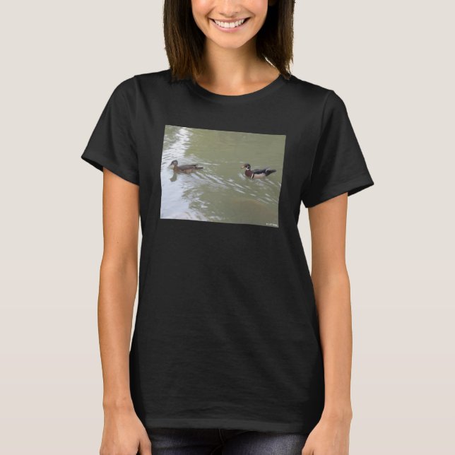 Camiseta Patos Nadando (Frente)