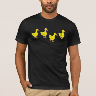 Camiseta Patos Não Em Fila
