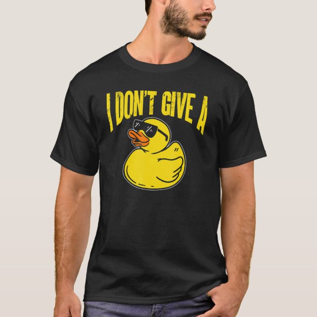 Camiseta Patos Patos Não Dou Um Pato (Frente)