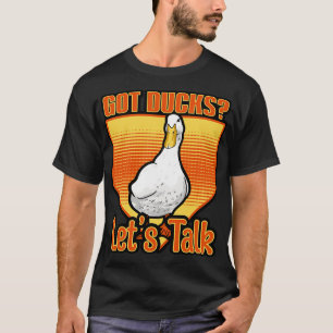 Camiseta Patos Têm Patos Que Falamos