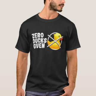 Camiseta Patos Zero Dado Bath Toy Ducker Pato de Borracha