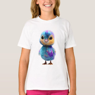 Camiseta Patozinho Explorador Galáxia Cósmica Infantil