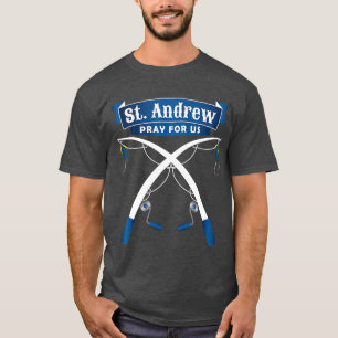 Camiseta Patrão Santo da Rua de Pesca Andrew
