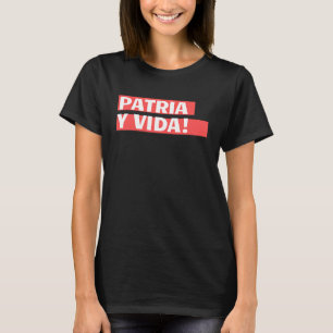 Camiseta Patria Y Vida Libertad Para Cuba Movimiento San Is