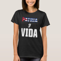 Patria Y Vida SOS Cuba Bandeira Free Cuba