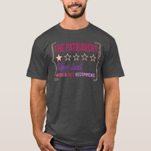 Camiseta Patriarcado Feminista Revê Mulheres Muito Más Empo