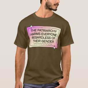 Camiseta Patriarcado Prejudica Todos Independentemente Do G