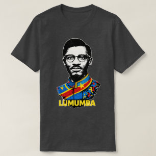 Camiseta Patrice Lumumba Pan-Africano Revolucionário Congo
