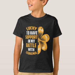Camiseta Patricio Dia Quatro Folha Altura Leucemia Elevada