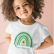 Patrick Boho Rainbow Luck Clover Leprechaun