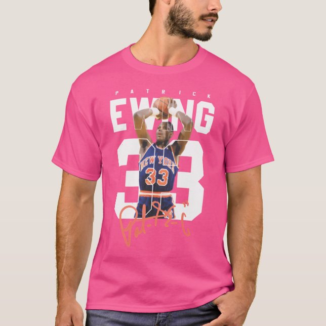 Camiseta Patrick Ewing Original Aestética Tributo (Frente)