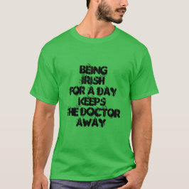 Camiseta Patrick Irish por um dia Shamrock Green