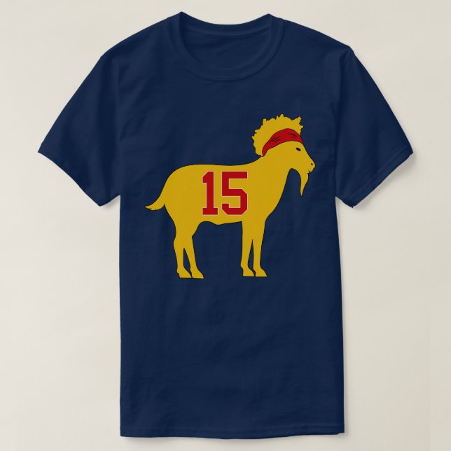 Camiseta Patrick Mahome GOAT 15 Kids TS (Frente do Design)